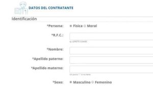 Datos de contratante - persona física - traigoseguro.com