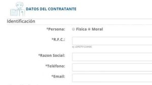 Datos de contratante - persona moral - traigoseguro.com